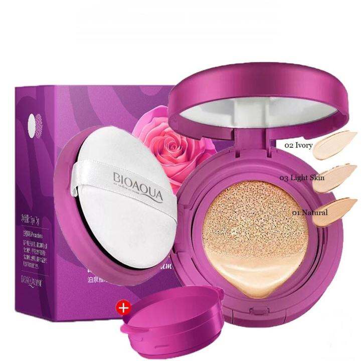 BIOAQUA Net Air Cushion CC Cream Whitening Brighten Moisturizing Smooth