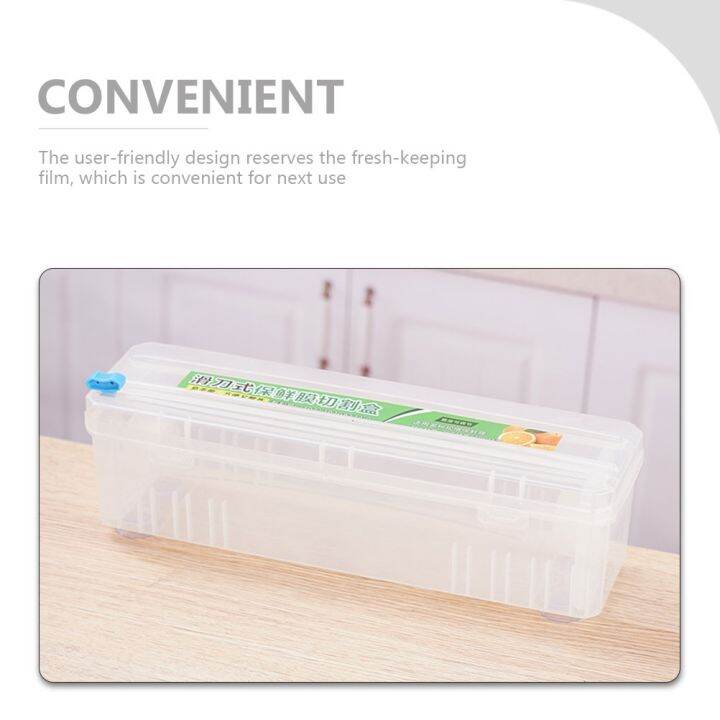 plastic-wrap-food-slide-plastic-food-two-way-home-cling-film-aluminium-foil-dispenser-wall-holder