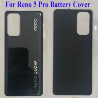 Yingke ใหม่สำหรับ Reno 5เคสฝาหลังโทรศัพท์กรอบด้านหลังสำหรับ Reno 5 Pro 5G ฝาครอบกระจกด้านหลังแผงเคสปลอกหุ้มช่องหลัง