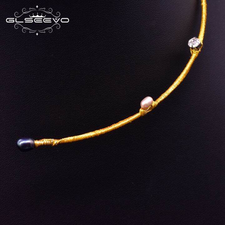 glseevo-natural-baroque-pearl-statement-choker-necklace-for-women-gift-handmade-colored-luxury-designer-fine-jewelry-gn0061-4