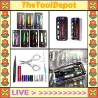 TheToolDepot ชุดคอยล์ CW 6ขนาดใน1กล่องเครื่องมือ Diy แหนบจิ๊กขดลวดจิ๊กลวดความร้อนไส้ตะเกียงชุดกล่องเครื่องมือกรรไกรแบบทำมือ