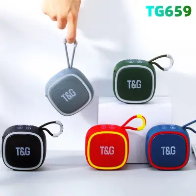 [รับประกัน 3 เดือน] ลำโพงไร้สาย รุ่น TG-659 พกพาง่าย เสียงดี รับสายพูดคุยผ่านลำโพงได้ คู่สัญญา TWS
