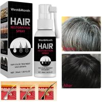 【CW】 Hair Growth Spray Prevent Elderly Restore Herbal Anti-Hair Loss Treatment Repair Dry Damaged