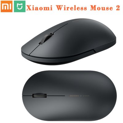 Xiaomi Mijia เมาส์พกพาไร้สายระยะไกลแบบไร้สาย RF 2.4GHz โหมดคู่เชื่อมต่อคอมพิวเตอร์ Windows 7/8/10 Yuebian