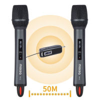 UHF WIRELESS MICROPHONE TX-12 ไมค์คู่แบบมือถือ ไมโครโฟนมืออาชีพ Professional