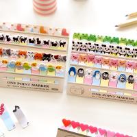 ♝ Office Decoration Cute Animal Funny Joy Cat Style Sticker Bookmark Paper Memo Marker Point Flags Sticky Notes Writing Label