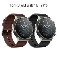 【CHUYANG SHOP】   สำหรับนาฬิกา HUAWEI GT 2 Pro สายรัดสไตล์อย่างเป็นทางการใหม่สายหนังแท้สำหรับ HUAWEI GT2 Pro สายนาฬิกาสร้อยข้อมือสายรัดข้อมือ