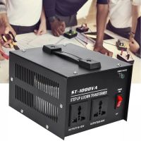 【Sydneywind】หม้อแปลงปรับแรงดัน  ส่งจากกรุงเทพ!ตัวแปลงแรงดันไฟฟ้า 1000W 110Vถึง Transformer 220Vหม้อแปลงไฟฟ้าเฟสเดียวST-1000VAปลั๊กสหรัฐ