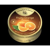 ลูกอม Cavendish &amp; Harvey  จากเยอรมัน ลูกอมรส Fruity Orange เข้มข้น อร่อยมาก ทำจากน้ำผลไม้จริงๆ(6976)