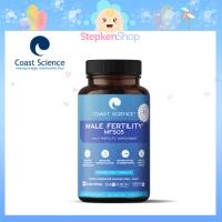 Coast Science Male Fertility MFSg5 - Sperm Count and Semen Booster Fertility Supplement For Men - Includes Prenatal Vitamins and PQQ - 120 Capsules