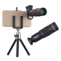 APEXEL 18X25 Monocular Zoom Telephoto Mobile Phone Lens With Tripod For Camping Tourism Portable Spotting Scope Mini Telescope Smartphone Lenses