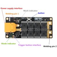 DIY Portable 12V Battery Energy Storage Spot Welding PCB Circuit Board for SuperCapacitor 18650 RC High Rate Battery