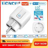 Xu Ai Plug WiFi 16A/20A พร้อมหน้าจอจับเวลาฟังก์ชัน Tuya ทำงานในบ้าน