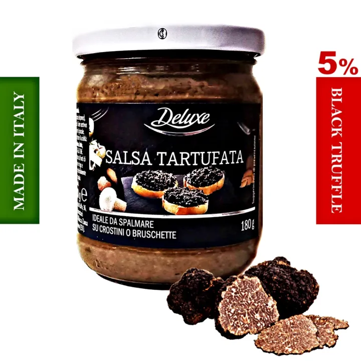 5 Truffle Mushroom Sauce / Cream 180grams Salsa al Tartufo Made in