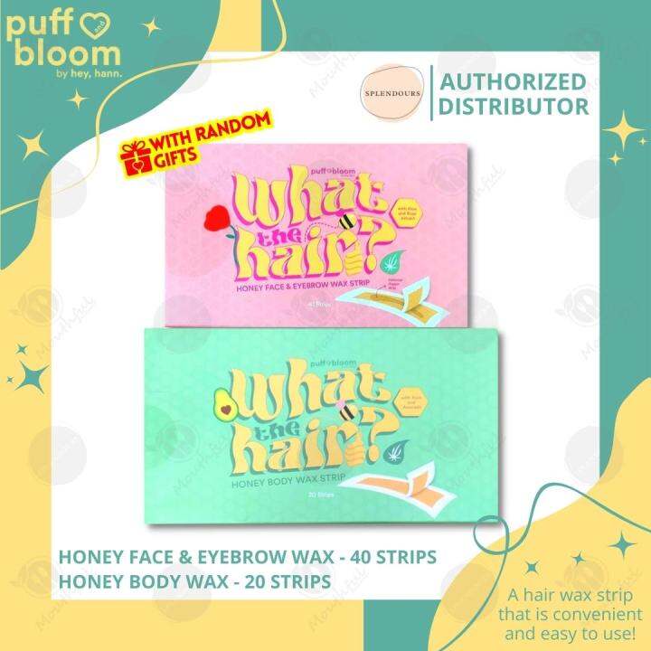 Splendours What the hair? Honey face, eyebrow & body wax strip by