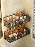 【HOT】✹✧  Bilayer Shelf Suspension Type Organizer Shampoo Shower Gel Accessories