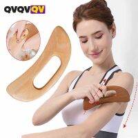 【LZ】○⊕  Gua Sha Massage ToolWood Therapy Massage Tools Massageador de Drenagem Linfática Grip Scraping BoardAnti Celulite para Body Shaping