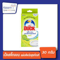 เป็ดสติ๊กออน แผ่นติดโถสุขภัณฑ์ กลิ่น ซีตรัส 30 กรัม  (0461)