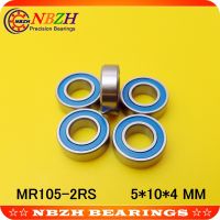 NBZH bearingHigh Quality Bearing ( Blue Rubber Sealing Cover ) MR105 RS MR105-2RS MR105RS L-1050 WBC5-10 5X10X4 Mm