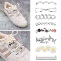 【HOT】❀☼ 1PC Shoelaces Decoration Faux Rhinestones Shoes Decorations Accessory Charms Shoe for Sneakers