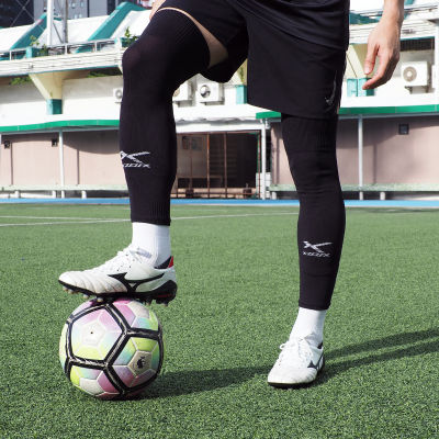 ถุงเท้าตัดข้อ ความยาวเลยเข่า ถุงเท้าเตะบอล ถุงเท้าฟุตบอล ฟรีไซส์ คุณภาพสูง จัดส่งเร็ว XZELIX - X Tube Football Sleeves Free Size