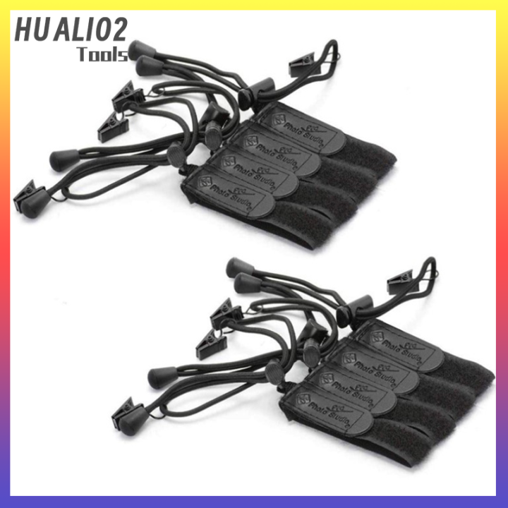 huali02-xingnangxingf-aolie-4pcs-ฉากตกแต่งคลิป-clamps-photo-วิดีโอสตูดิโอคลิป