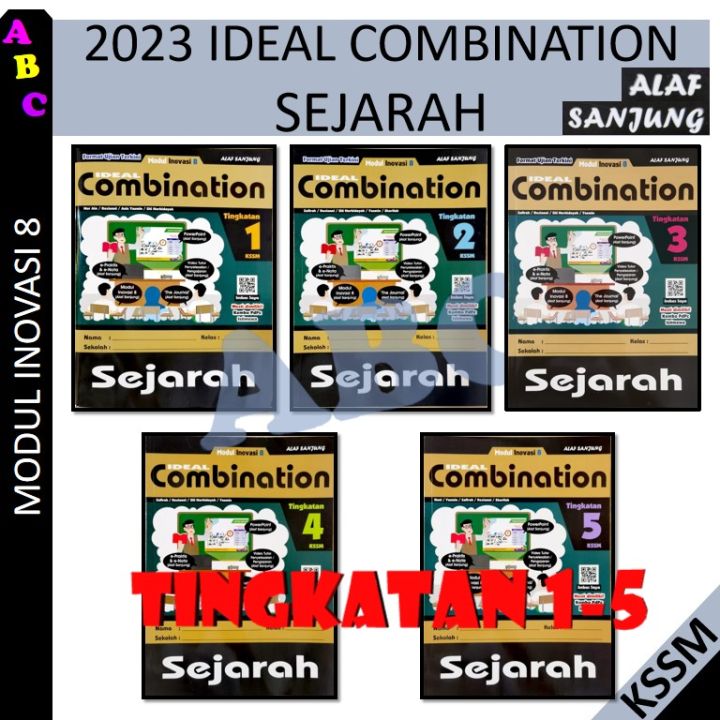 2023  MODUL INOVASI 8 IDEAL COMBINATION SEJARAH TINGKATAN 1.2.3.4.5