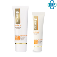 Smooth E Physical White Babyface SPF50+ PA+++ Beige - สมูทอี ฟิสิคอล ไวท์ เบบี้เฟส SPF 50+ PA+++ ครีมกันแดด  ขนาด 15g. / 40g. (สีเบจ)[DKP]