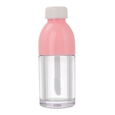 Beverage Rubber Inserts Cute Lipstick Refillable Balm Mini Dink Bottle Pink