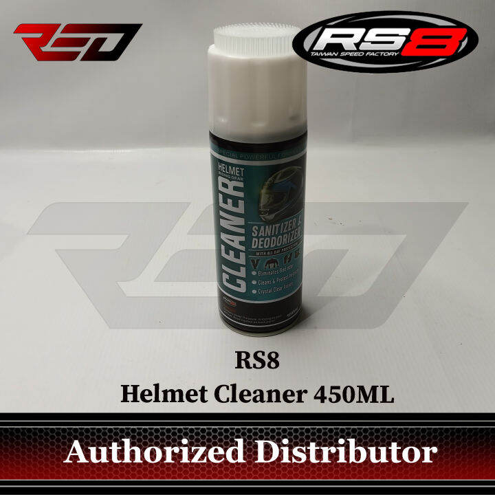 RS8 Helmet Cleaner Sanitizer and Deodorizer 450ML Lazada PH