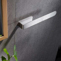 Stainless Steel Bathroom Towel Rack Hanger Rail Wall Mounted Towel Rack Towel Bar Rail Matte Black Towel Holder QM