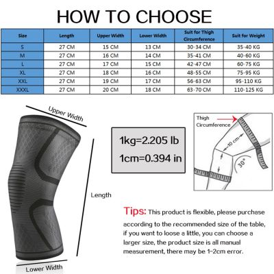 1 Piece Elastic Knee Pads Nylon Non-slip Sports Fitness Kneepad ce Fitness Gear Pala Running Basketball Volleyball Support