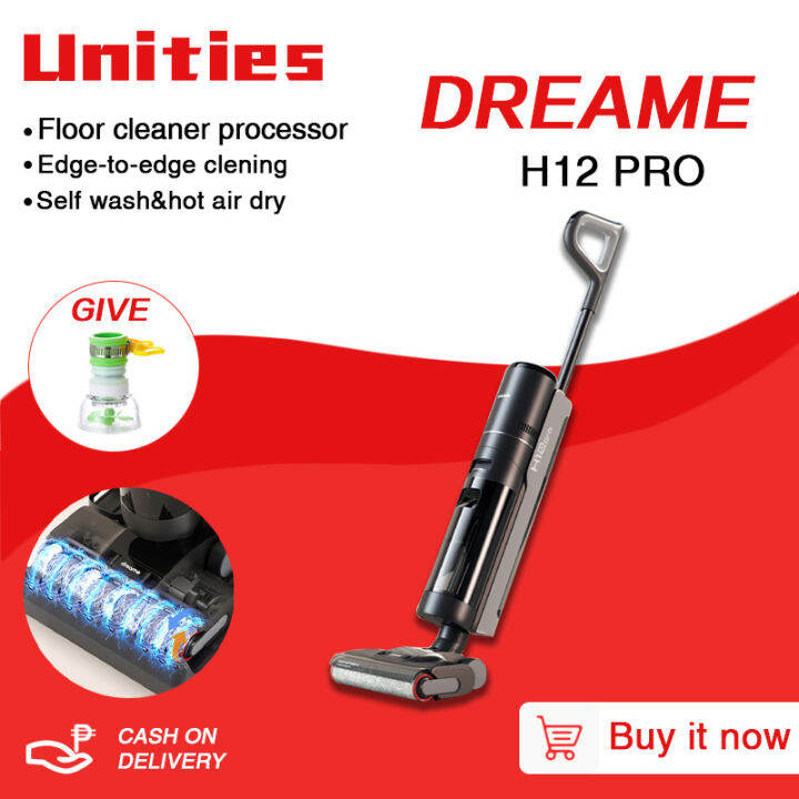 Dreame H12 Pro Wet and Dry Cordless Vacuum Cleaner Portable Handheld Vacuum for Floor 2in1