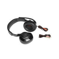 หูฟัง Gaming JBL Quantum 200 l Wired over-ear gaming headset with flip-up mic