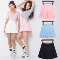 【CW】Women S Fashion High Waist Skirt Pleated Wind Skirt Ulzzang Cosplay Kawaii Harajuku Female Mini Short Skirts Clothing For Women