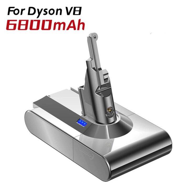 Dyson V8 Battery Replacement 6800mAh 21.6V Lithium Battery for Absolute