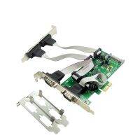 PCIE Serial Rs232 Ports Adapter Card Pcie X1 I/O Controller Card 4 DB 9 Bracket PCI Express WCH384 Chipset