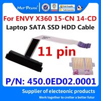 450.0ED02ดั้งเดิมใหม่0001สำหรับอุปกรณ์เติมหมึก HP X360 15-CN 15-CN0007TX 14 CD 15-CN0006TX แล็ปท็อป SATA เอสเอสดีตัวเชื่อมต่อสายเคเบิลฮาร์ดไดรฟ์ HDD