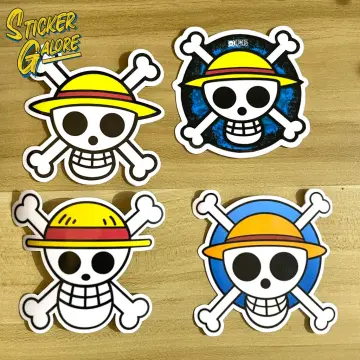 One Piece Straw Hat Pirates Logo Sticker for Sale by KaydenLee