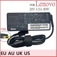 20V 4.5A แล็ปท็อปอะแดปเตอร์ AC เครื่องชาร์จสำหรับ Lenovo Thinkpad E440 E540 E550C E460 T470s T560 T570 E431 E450c E455 Yuebian Z510