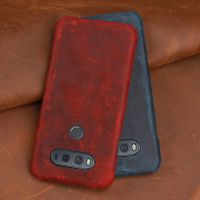 ♤ Crazy horse skin Phone Case For LG G6 G7 G8s ThinQ V20 V30s V40 V50 Thinq G3 G4 G5 K50 K4 K8 2017 K10 2018 Q6 Q7 Q8 Back cover