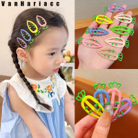 Colorful carrot shape cute hairclip set