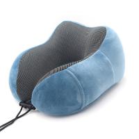 U Shaped Memory Foam Neck Pillows Soft Travel Pillow Neck Cervical Airplane Pillow 28*26*14CM Cervical Travel Healthcare Bedding