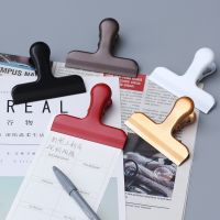 Spring Clip Long Tail Clip Stainless Steel Food Office Binding Clip Nordic Ins Sealing Clip Metal Paper Clips Decorative Binder