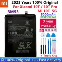 Xiaomi 100% Origina Replacement Battery BM53 For Xiaomi 10T 10T Pro Mi 10T 5000mAh BM53 Replacement Battery + Free Tools Electrical Connectors