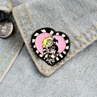 【CW】 Beetlejuice Alec Baldwin Geena Enamel Pin Custom Movie Animation Cartoon Brooch Badge Wholesale Lapel