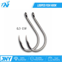 Guanfu Qianyou Fish Hook Loose Skew Mouth Sea Fishing Hook with Ring Inverted Barb Road Explosion Hook Crucian Carp Hook Fish Hook