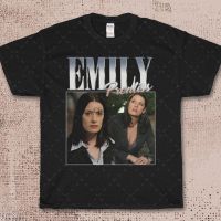 เสื้อยืด2022ใหม่ Emily Prentis Criminal Minds ซีรีส์โทรทัศน์แนววินเทจสไตล์ย้อนยุคเสื้อยืดเสื้อเชิ้ตพลัสไซส์ใส่ได้ทั้งชายและหญิง6XL 5XL 4XL