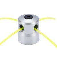 Lawn Mower Mowing Head Universal Non-Removable Wear-Resistant Spiral Nylon Mowing Rope Aluminum Cylinder Spare Parts