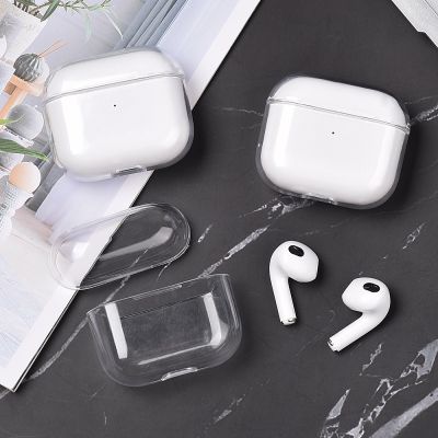 PC Clear earphone protective case For Airpods 3 hard shell Transparent earphone cover For Airpods 2 Pro For Airpods case 3 pro 2